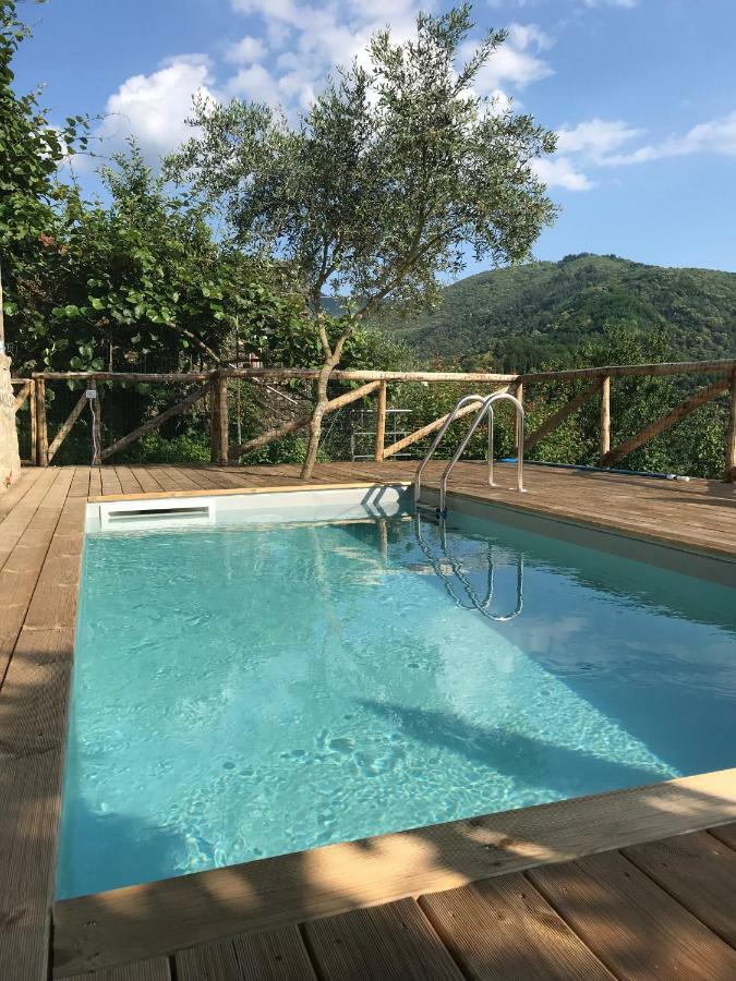 Piscina Con Vista Villa Bagni di Lucca Exterior photo